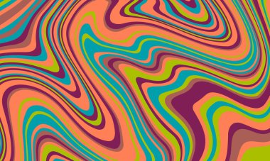 Soyut psikedelik moda arka plan. Vektör illüstrasyonu.