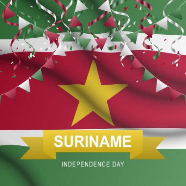 Soyadı Bağımsızlık Günü geçmişi. Federal Şehir Şenlikleri. Vektör illüstrasyonu.