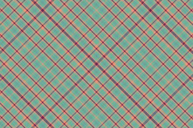 Tartan plaid pattern with texture. Vector illustration.