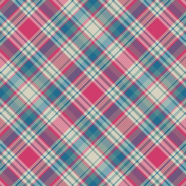 Tartan desenli ve desenli. Vektör illüstrasyonu.