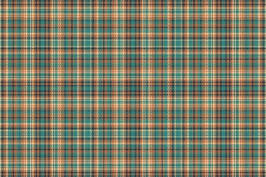 Tartan plaid pattern with texture. Vector illustration.