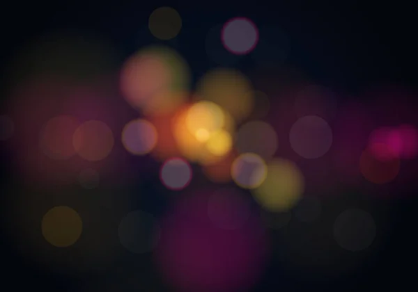 Bokeh ışık arkaplanı. Vektör çizimi. Soyut arkaplan.