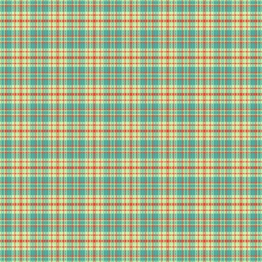 Tartan desenli ve desenli. Vektör illüstrasyonu.