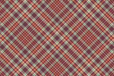 Tartan plaid pattern with texture. Vector illustration.