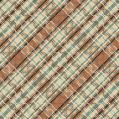 Tartan desenli ve desenli. Vektör illüstrasyonu.