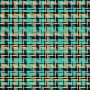 Tartan plaid pattern with texture. Vector illustration.