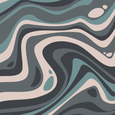 Soyut psikedelik harika bir arka plan ve doku. Vektör illüstrasyonu.