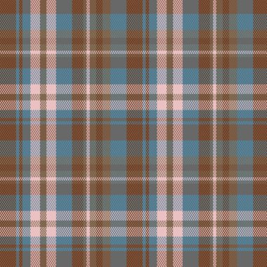 Tartan plaid pattern with texture. Vector illustration.