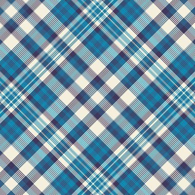 Tartan plaid pattern with texture. Vector illustration.