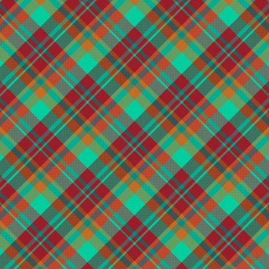 Tartan desenli ve desenli. Vektör illüstrasyonu.