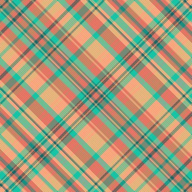 Tartan desenli ve desenli. Vektör illüstrasyonu.