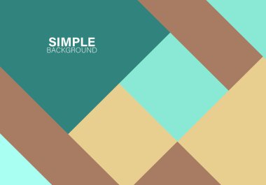 Minimalist soyut arkaplan afişi. Vektör illüstrasyonu.