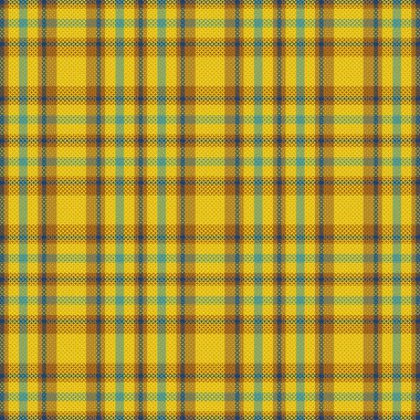 Tartan desenli ve desenli. Vektör illüstrasyonu.