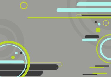 Yuvarlak çizgiler şekil ve çember çizgiler arka plan. Soyut arkaplan. Vektör illüstrasyonu.