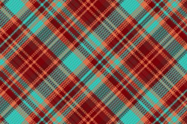 Tartan desenli ve desenli. Vektör illüstrasyonu.
