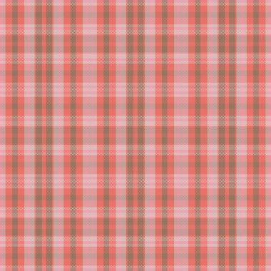 Tartan plaid pattern with texture. Vector illustration.