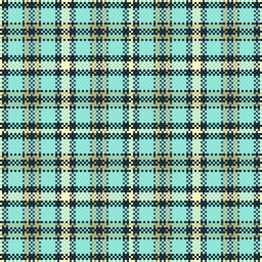 Tartan plaid pattern with texture. Vector illustration.