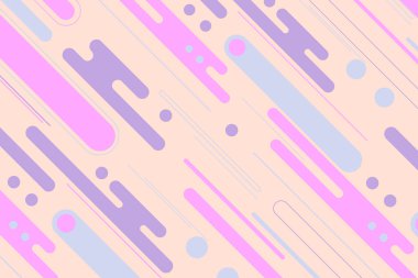 Çapraz yuvarlak şekilli arka plan. Vektör illüstrasyonu.