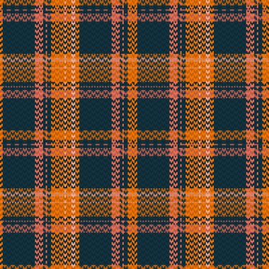 Tartan desenli ve desenli. Vektör illüstrasyonu.