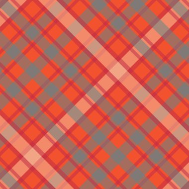 Tartan desenli ve desenli. Vektör illüstrasyonu.