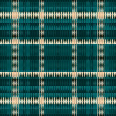Tartan desenli ve desenli. Vektör illüstrasyonu.