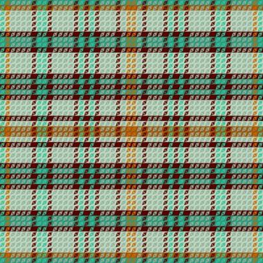 Tartan desenli ve desenli. Vektör illüstrasyonu.