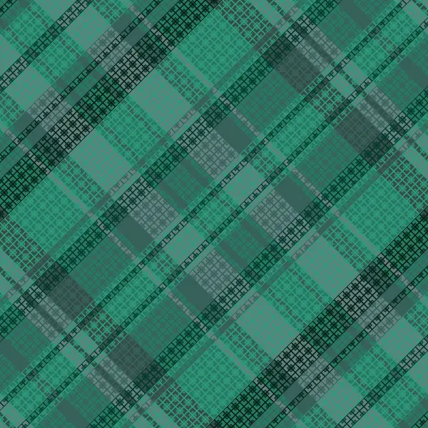 Tartan plaid pattern with texture. Vector illustration.