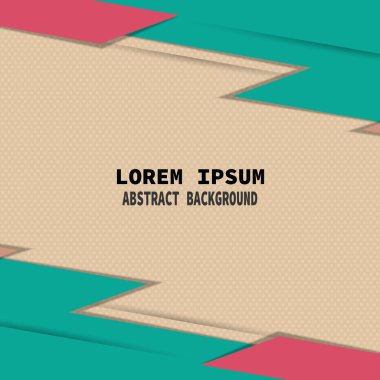 Banner Stripes arka planı. Nokta arkaplan. Vektör illüstrasyonu.