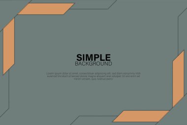 Basit afiş arkaplanı. Vektör illüstrasyonu.