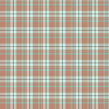 Tartan plaid pattern with texture. Vector illustration.