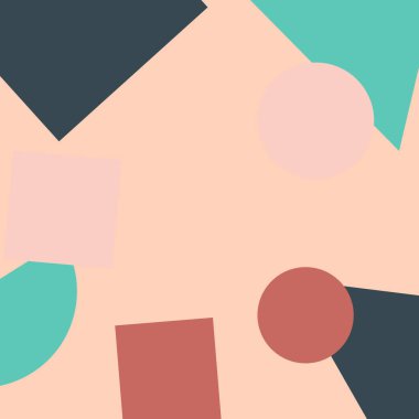 Geometrik arkaplan. Soyut renk arkaplanı. Vektör illüstrasyonu.