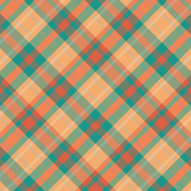 Tartan desenli ve desenli. Vektör illüstrasyonu.
