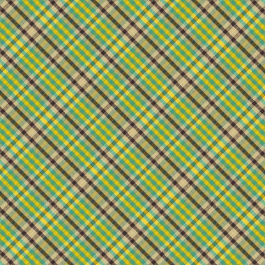 Tartan plaid pattern with texture. Vector illustration.