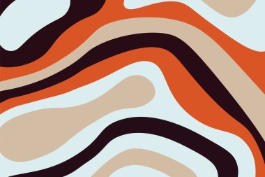 Soyut psikedelik moda arka plan. Vektör illüstrasyonu.