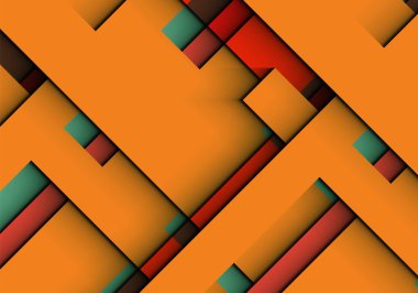 Geometrik çizgiler arka planda gölgelerle örtüşüyor. Sancak ağınız için tasarım.