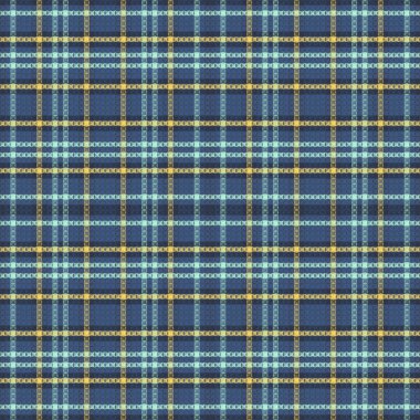 Tartan desenli ve desenli. Vektör illüstrasyonu.