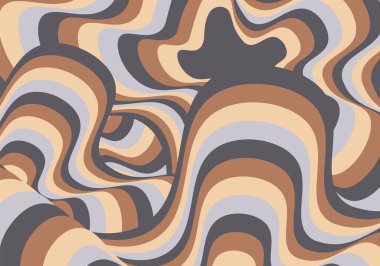 Psikedelik arka plan. Renkli soyut arka plan. Vektör illüstrasyonu.