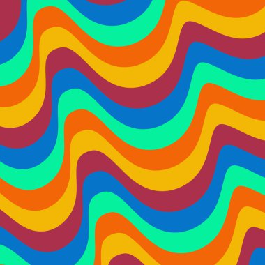 Psikedelik arka plan. Vektör illüstrasyonu.