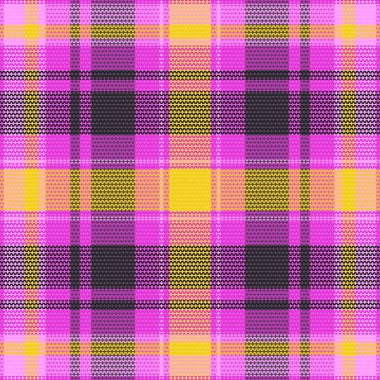 Tartan desenli ve desenli. Vektör illüstrasyonu.