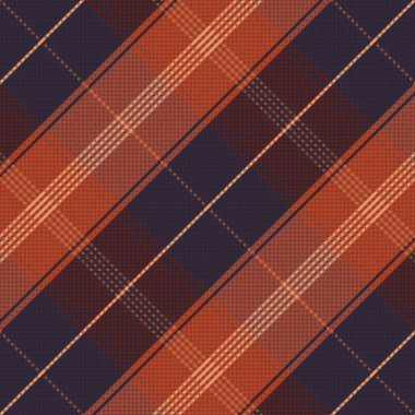 Tartan desenli ve desenli. Vektör illüstrasyonu.