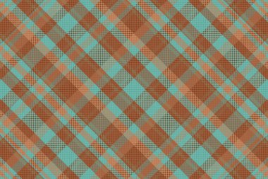 Tartan plaid pattern with texture. Vector illustration.