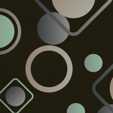 Arka planda gradyan geometrik. Tasarımınız için basit şablon.