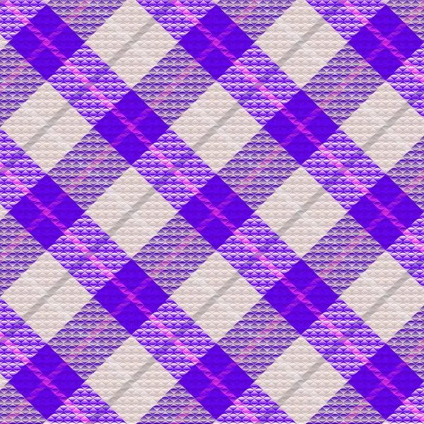 Tartan plaid pattern with texture. Vector illustration.