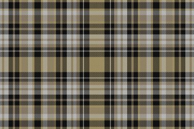 Tartan plaid pattern with texture. Vector illustration.