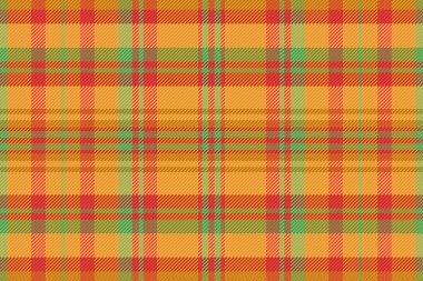 Tartan plaid pattern with texture. Vector illustration.