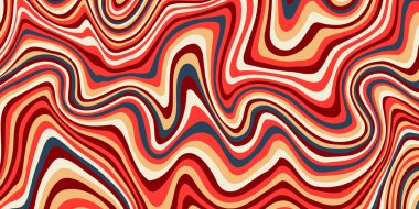 Soyut psikedelik moda arka plan. Vektör illüstrasyonu.