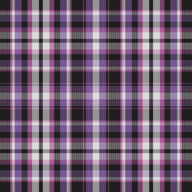 Tartan desenli ve desenli. Vektör illüstrasyonu.