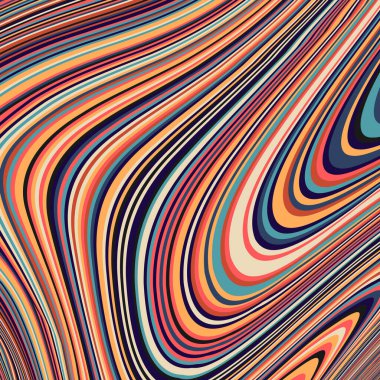 Soyut psikedelik moda arka plan. Vektör illüstrasyonu.