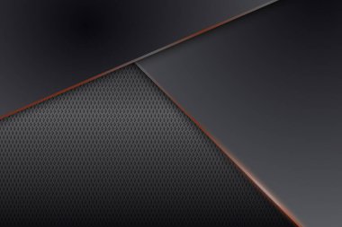 Metalik doku arka planında lüks çizgiler. Vektör illüstrasyonu.