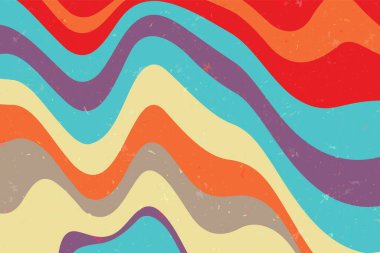 Soyut psikedelik moda arka plan. Vektör illüstrasyonu.